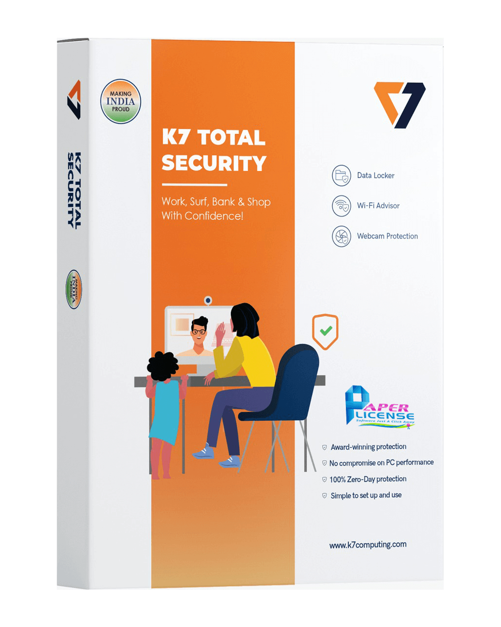 K7 Total Security - 1 User / 1 Year
