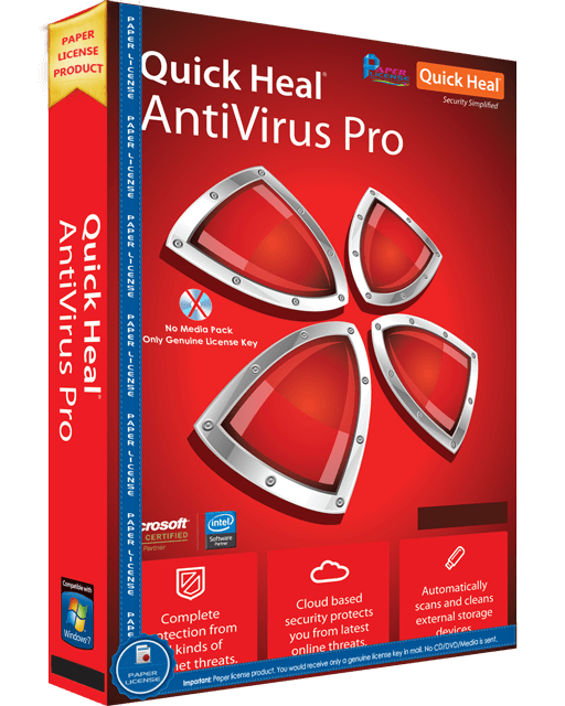 Quick Heal Antivirus Pro - 5 User / 1 Year